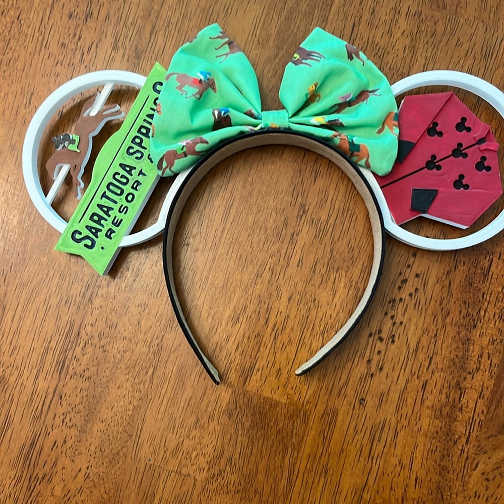 Custom Made Saratoga Springs Minnie Ears